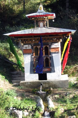 Bhutan Prayer Wheels Water Bell