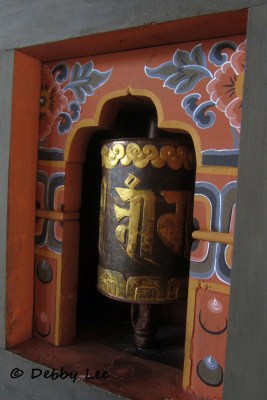 Bhutanese Prayer Wheels Lakhor