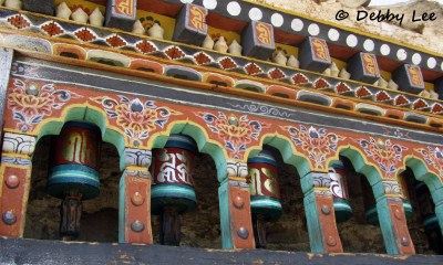 Bhutanese Prayer Wheels Row 2