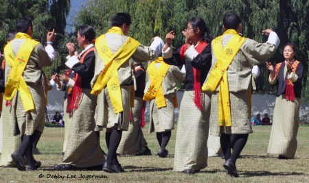 Bhutan King Queen Wedding Dancing Singing