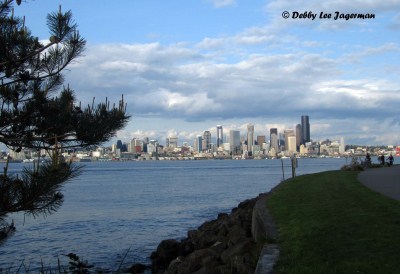 Alki Beach View of Seattle