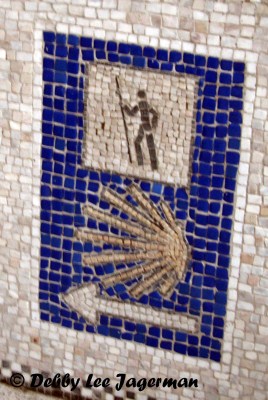 Camino de Santiago Scallop Shells Mosaics