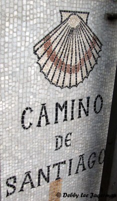 Camino de Santiago Scallop Shells Mosaics