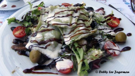 Camino de Santiago Vegetarian Food Spinach Ravioli