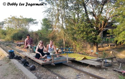 Bamboo Train Battambang Cambodia