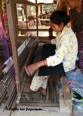 Silk Weaving Silk Island Cambodia