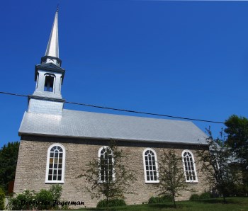 Sainte Petronille Church Side Ile d'Orleans