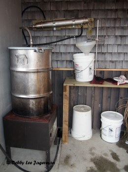 Seigneurie de l'ile d'Orleans Lavender Distillation Process