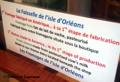 Les Fromages de l'Isle d'Orleans First Stage