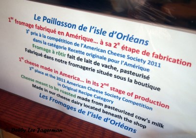 Les Fromages de l'Isle d'Orleans Second Stage