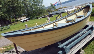 Parc Maritime Ile d'Orleans Wooden Rowboat