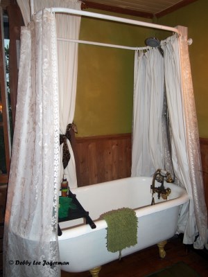 Gite au Toit Bleu Bed and Breakfast Ile d'Orleans Bath Shower