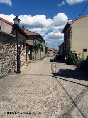 Camino de Santiago Street Scene