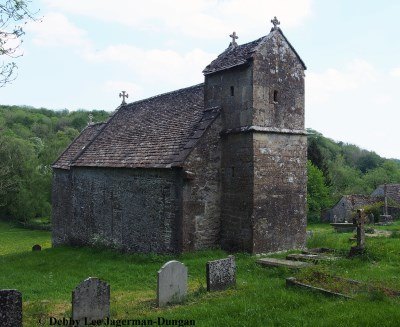 St Michael's Church Duntisbourne Rous Cotswolds England