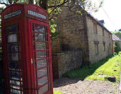 Red Telephone Box Cotswolds