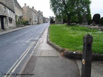 Cotswolds Road Through Painswick