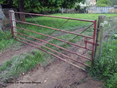 Cotswolds Gate Rusty Metal