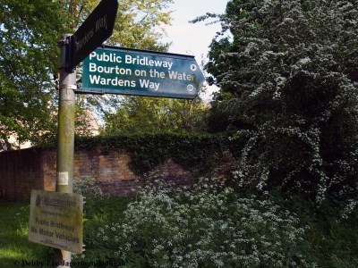 Cotswolds Public Bridleway Bourton on the Water Wardens Way