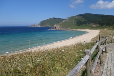 Praia do Mar de Fora Finisterre Beach