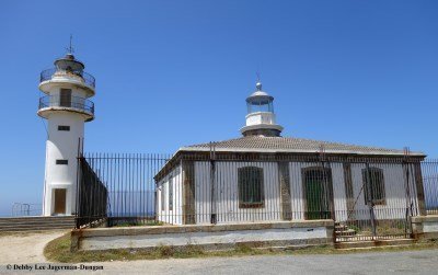 Lighthouses along the Camino Finisterre to Muxía