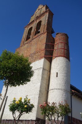 Camino de Santiago Churches with Flowers