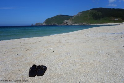 Camino de Santiago Flip Flops Finisterre