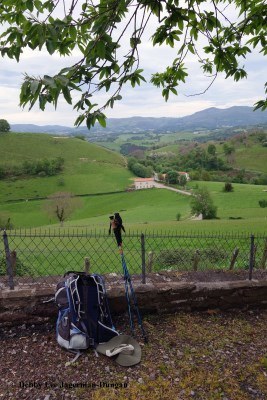 Camino de Santiago Tips Backpack Hiking Poles