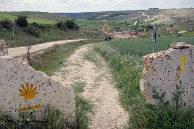 Camino de Santiago Directional Symbols