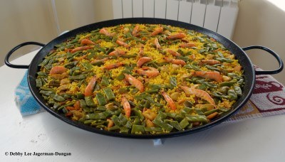 Camino de Santiago Food Paella