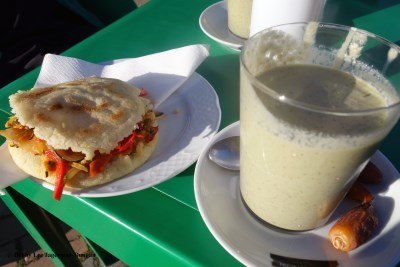 Camino de Santiago Food Smoothie Vegetable Sandwich