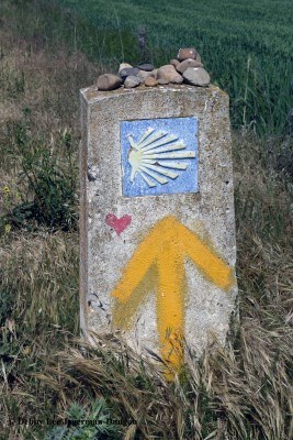 Camino de Santiago Stone Markers