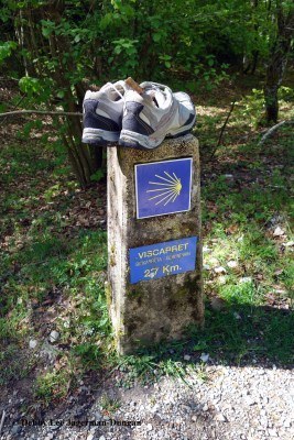 Camino de Santiago Stone Markers