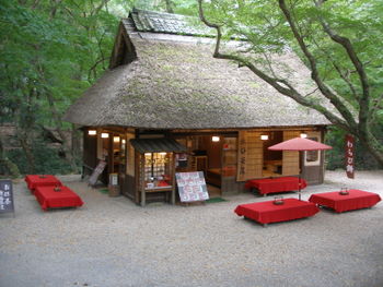 A tea house in Nara, Japan