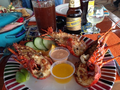 Puerto Nuevo Lobster