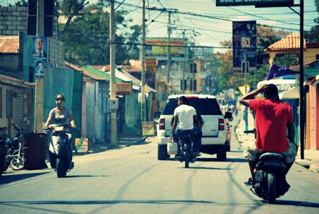 Typical Dominican Street