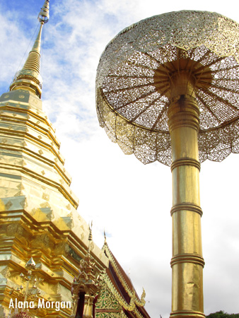 Wat Phra Doi Suthep Chedi & Umbrella