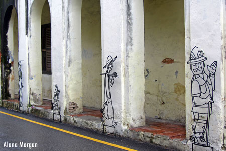 Penang Street Wire Art