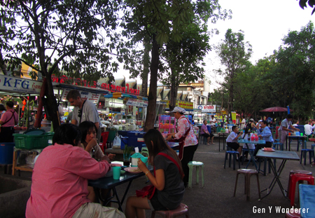 Streets stalls in Chiang Mai