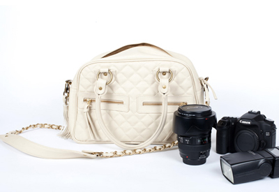 The Bossi Bag, The It Bag, THEIT, camera bag for women, sexy camera bags, stylish camera bags, camera bag couture,