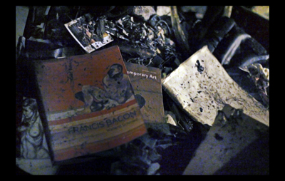 Burned Polaroid, Saving Photos from a fire