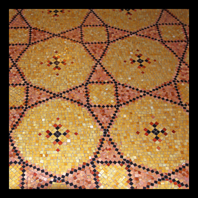 Mosaic floor Chicago Cultural Center