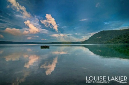 Heart Shaped Clouds Laguna de Apoyo