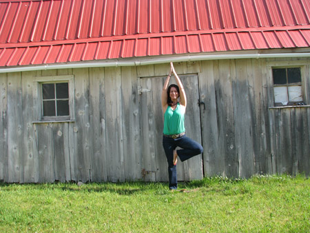 Happy Tree Tuesday - Barn Yoga