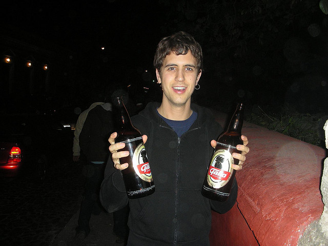 Gallo beers in Antigua, Guatemala