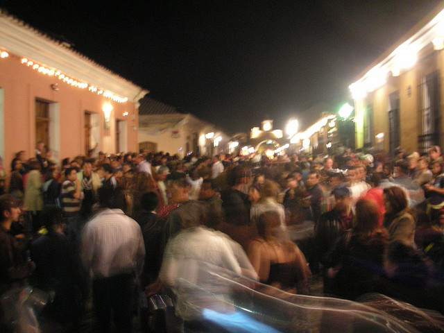 New Year's Eve in Antigua, Guatemala
