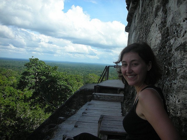 Temple V at Tikal, Guatemala.