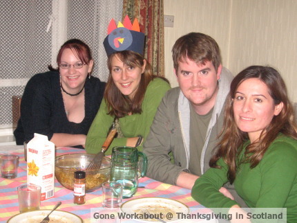 Gone Workabout, Thanksgiving in Scotland