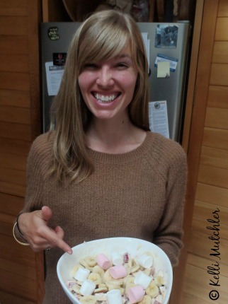 Marshmallow salad Thanksgiving