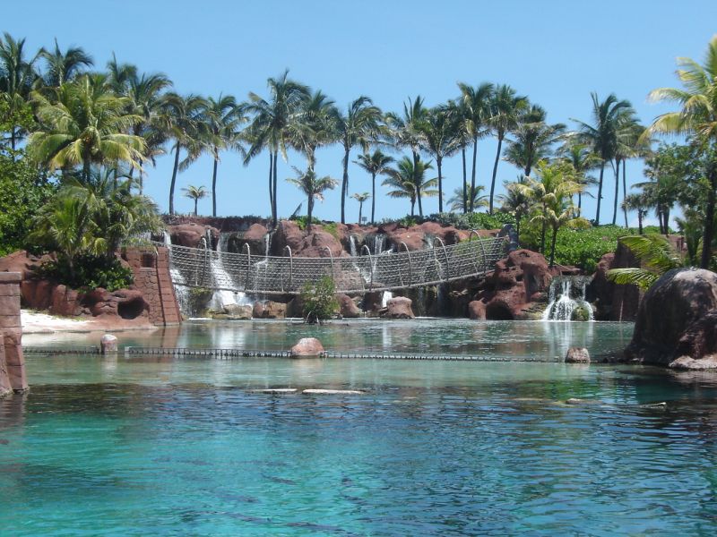 Atlantis Resort lagoon