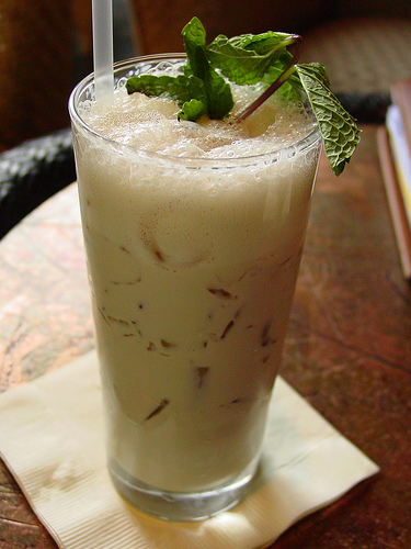 Trypnotic's version of a Chai tea latte with Malibu rum.